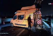 Frankreich: Autobahnmitarbeiter werden immer häufiger Opfer von Unfällen zerstoerte_Atobahnpatrouille_ScreenF2