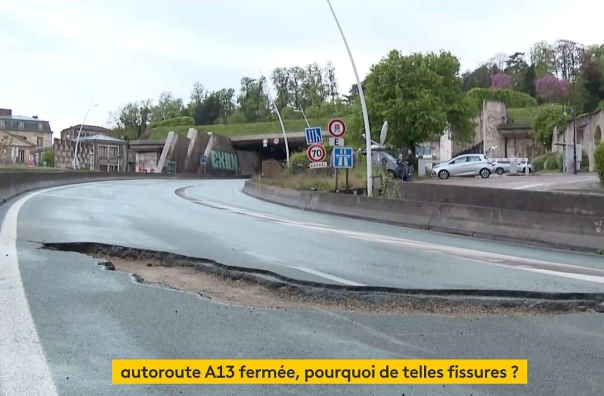 Rätsel auf der Autobahn A13: Die geheimnisvolle Spalte, die den Verkehr lahmlegt