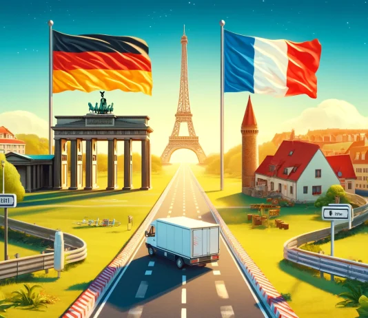 Was sollte man vor einem Umzug nach Frankreich wissen? Einblicke aus verschiedenen Perspektiven Illustration_Umzug_nach_Frankreich