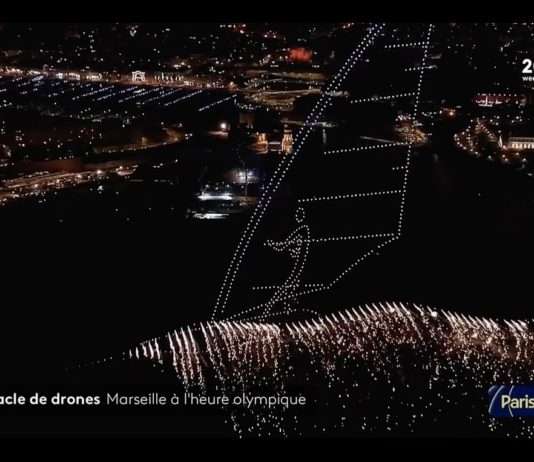 Marseille feiert olympische Flamme mit spektakulärer Drohnen-Lichtshow Drohnen_Spektakel_Marseille_ScreenF2