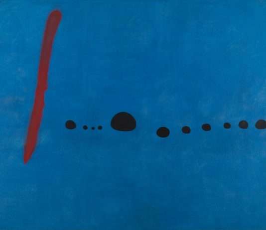 „Miró, ein Feuerwerk der Zeichen“: Eine außergewöhnliche Ausstellung in Grenoble Miro_Bleu