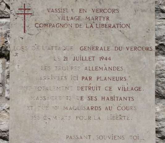 Vassieux-en-Vercors: Erinnerung an das tragische Schicksal der Widerstandskämpfer Vassieux-en-Vercors
