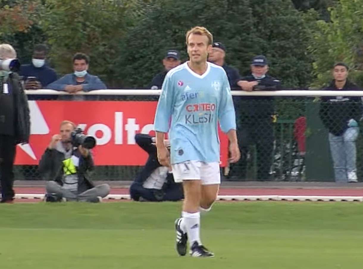 Emmanuel Macron auf dem Fußballplatz: Wie gut spielt der französische Präsident wirklich?