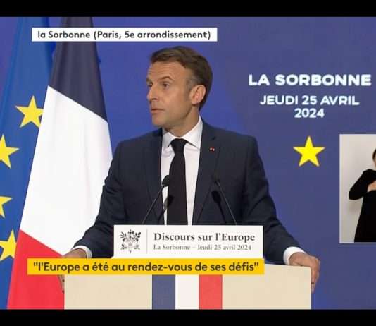 „Unser Europa kann sterben“ – Macrons dramatischer Appell an die EU Macron_Rede_Sorbonne_ScreenFTV