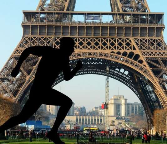Marathon von Paris: Sind die neuesten Sportschuhe eine Form des technologischen Dopings? Paris-Marathon_Illustration
