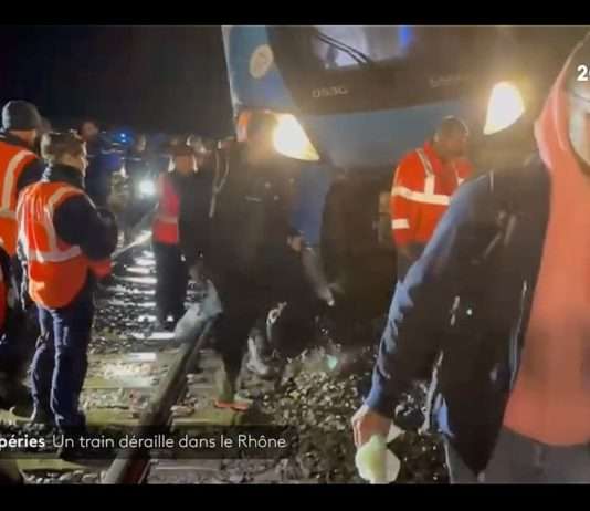 Zugentgleisung bei Lyon: Streckensperrung für mehrere Tage Zugentgleisung_ScreenF2