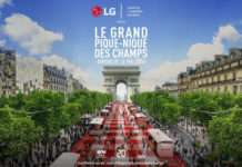 Champs de Festivités: Das größte Picknick der Welt auf den Champs-Elysées Plakat