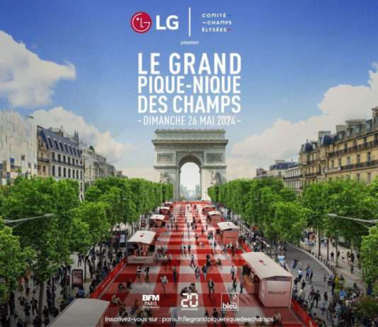 Champs de Festivités: Das größte Picknick der Welt auf den Champs-Elysées Plakat