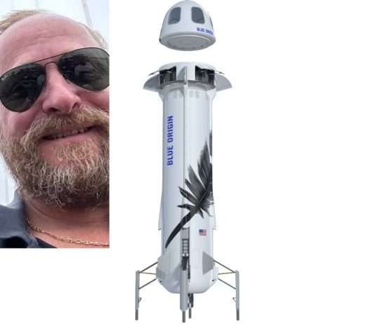 Sylvain Chiron: Der französische Weltraumtourist, der sich zu den Sternen wagt CHIRON-newshepard