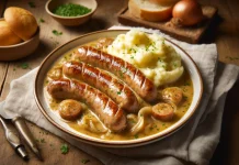 Andouillettes de Vire: Eine kulinarische Spezialität aus der Normandie Andouillettes_in_Weißweinsoße