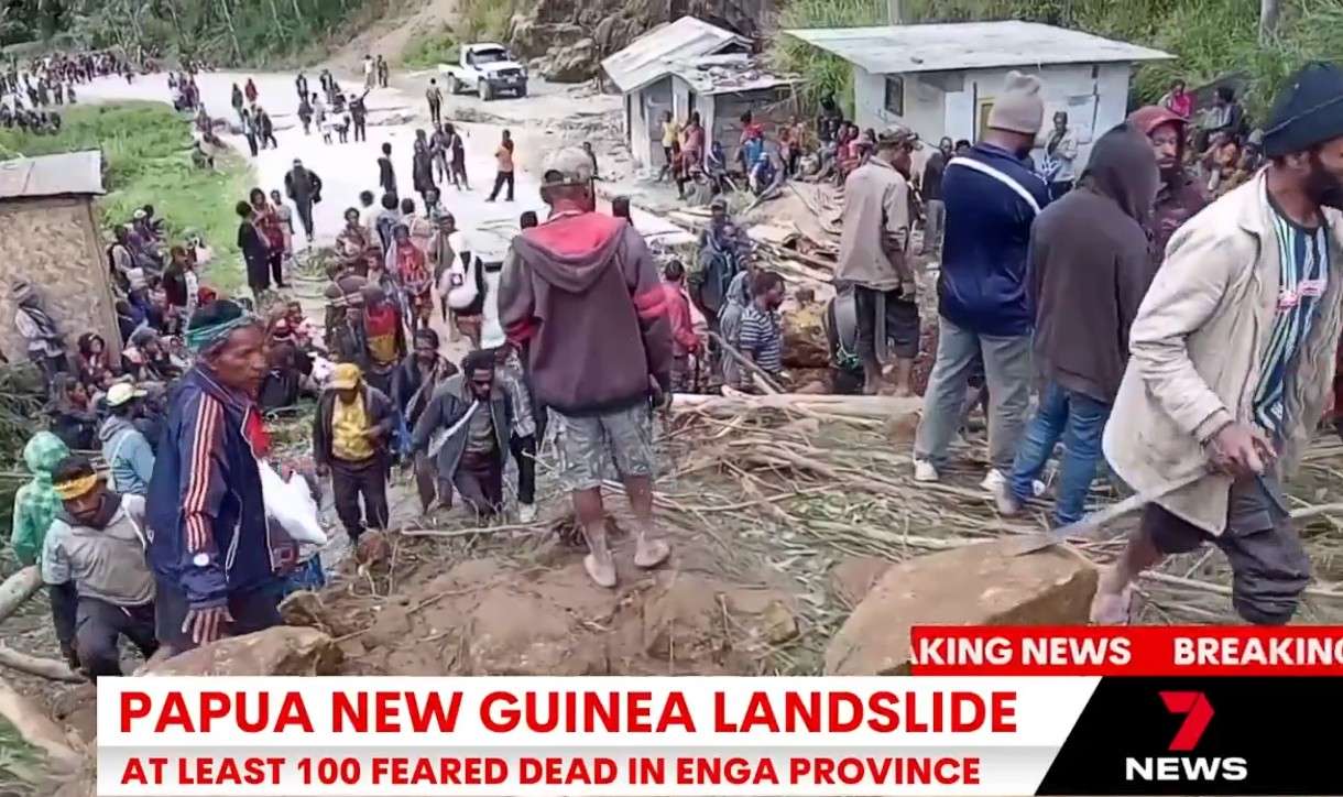 Verheerender Erdrutsch in Papua-Neuguinea: Hunderte Häuser verschüttet, viele Opfer befürchtet