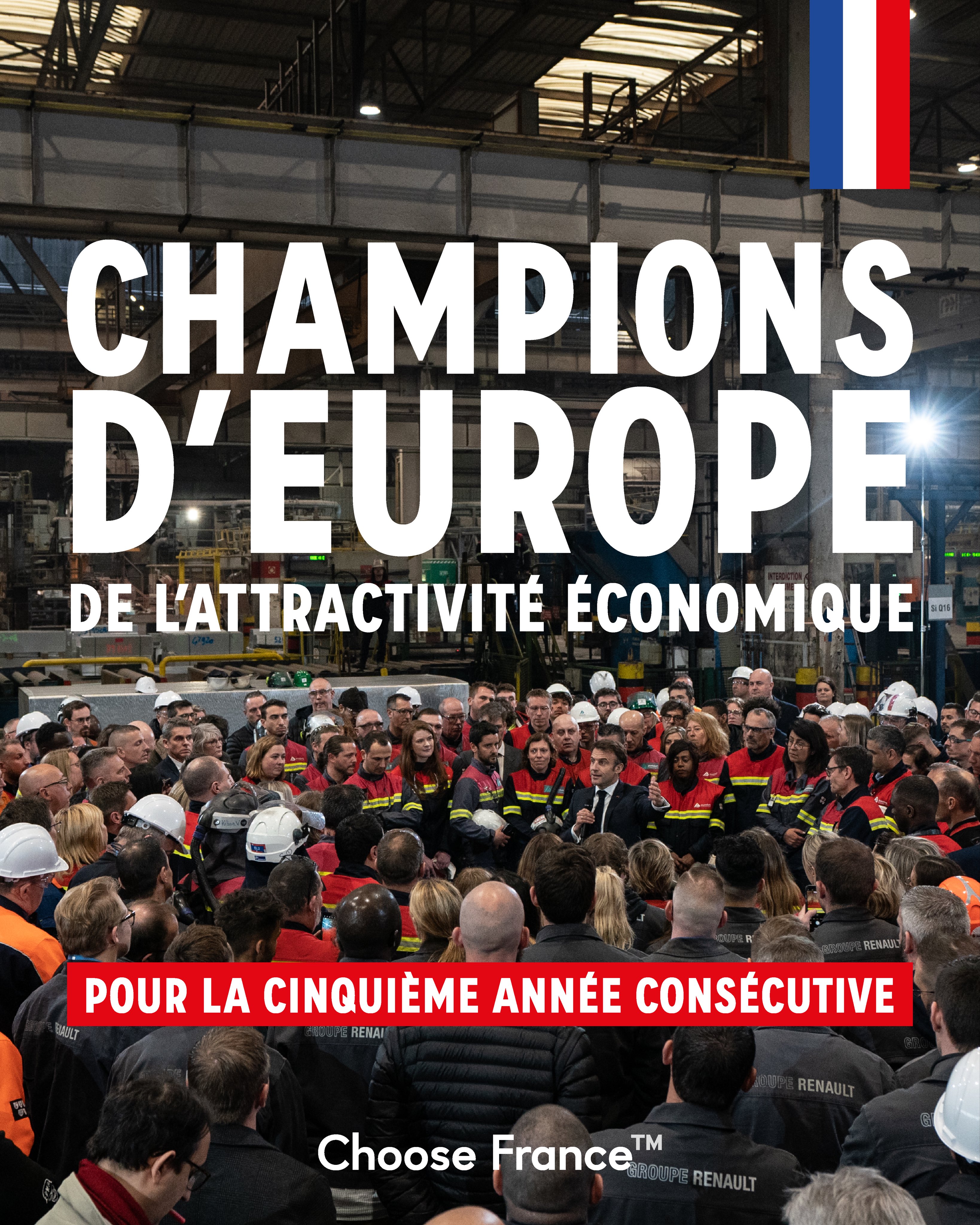 Frankreich behält den Titel als Europas attraktivstes Land für Investitionen