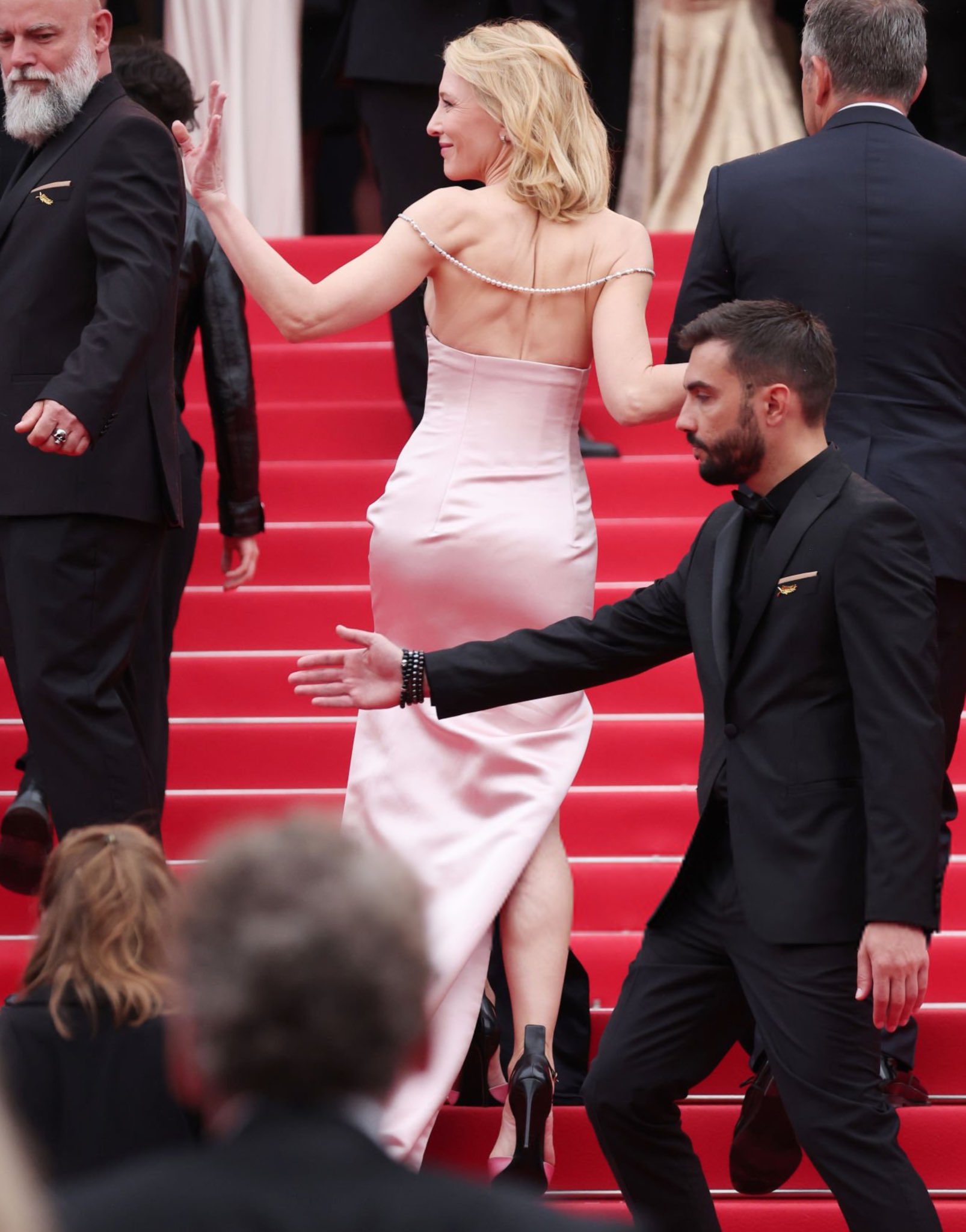 Begegnung mit Cate Blanchett auf dem Festival de Cannes