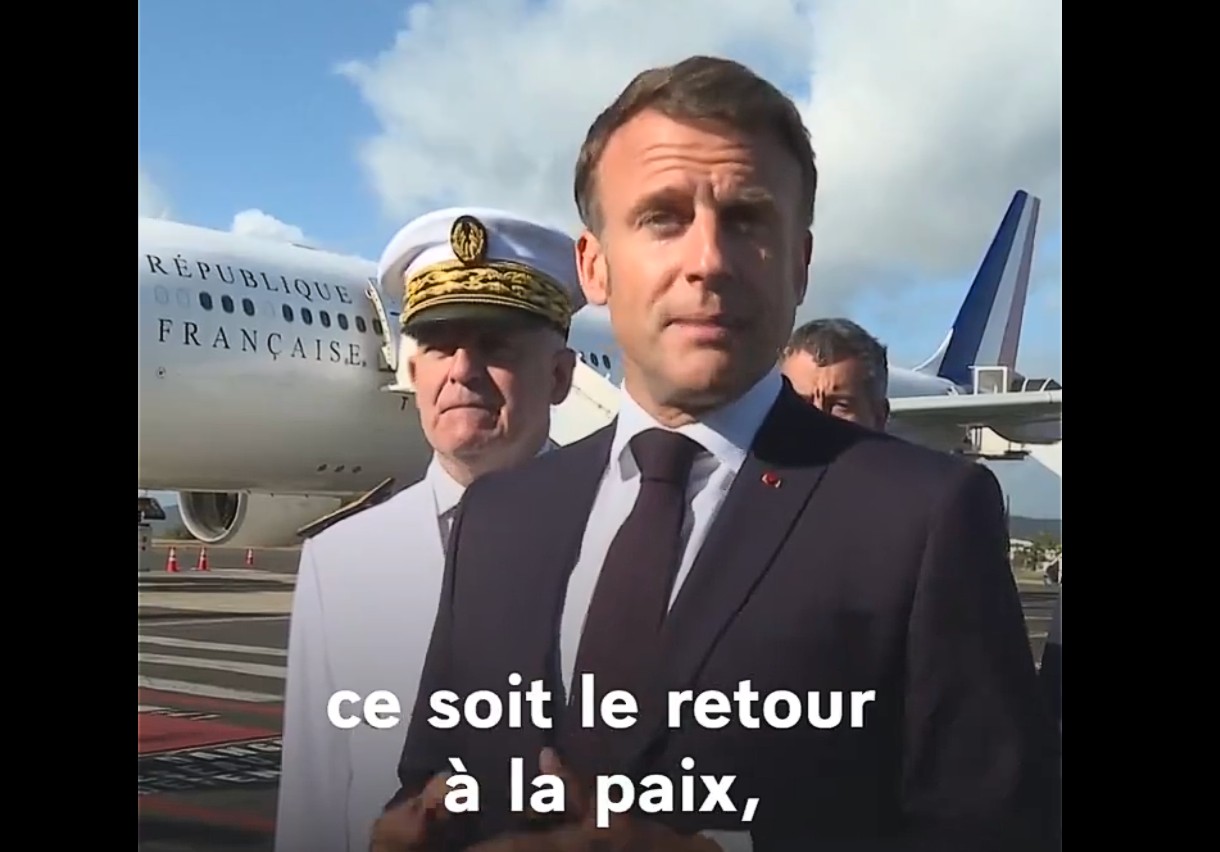 Dialog, Wiederaufbau und Solidarität: Die Ziele von Emmanuel Macrons Besuch in Neukaledonien