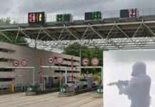 Dramatischer Überfall im Departement Eure: Zwei Tote bei Angriff auf Gefangenentransport Mautstelle_Incarville_ScreenGoogle