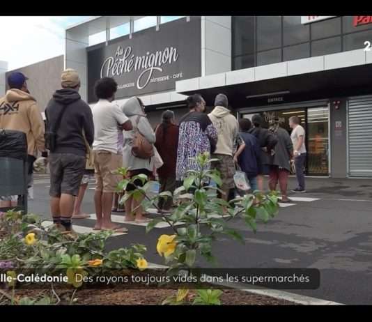 Neukaledonien: Versorgungsengpässe in den Geschäften Supermarkt_Neukaledonien_ScreenF2