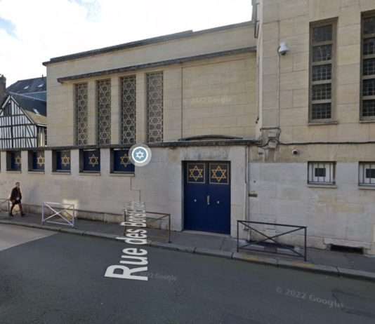 Mann droht, die Synagoge von Rouen in Brand zu setzen – von der Polizei getötet Synagoge_Rouen_ScreenGoogle