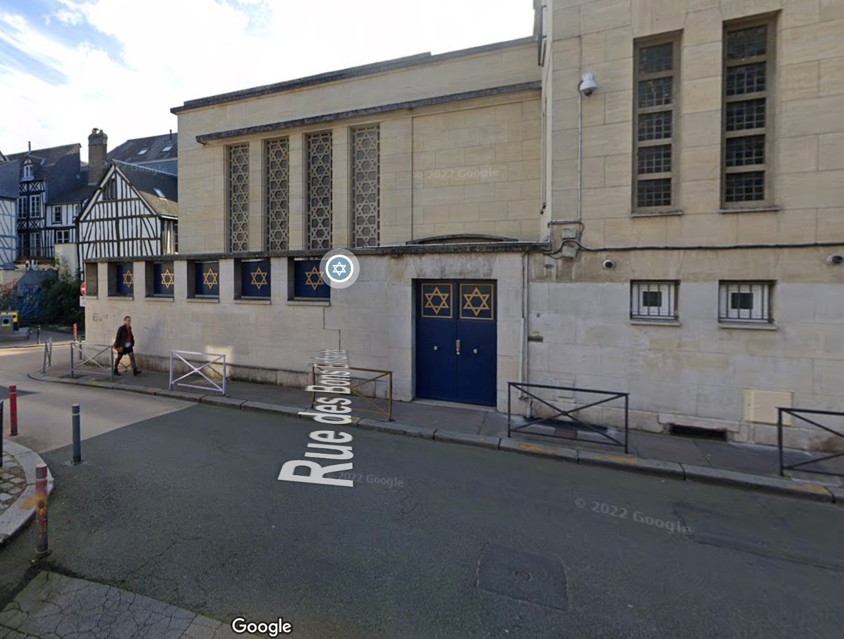 Mann droht, die Synagoge von Rouen in Brand zu setzen – von der Polizei getötet