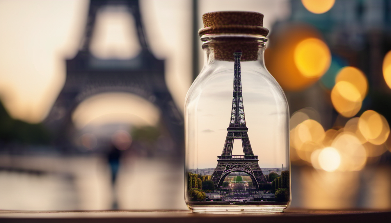 Wenn man mit "Wenn" Paris in eine Flasche stecken könnte