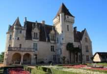 Zauberhaftes Château des Milandes: Ein Märchen in der Dordogne Château-des-Milandes