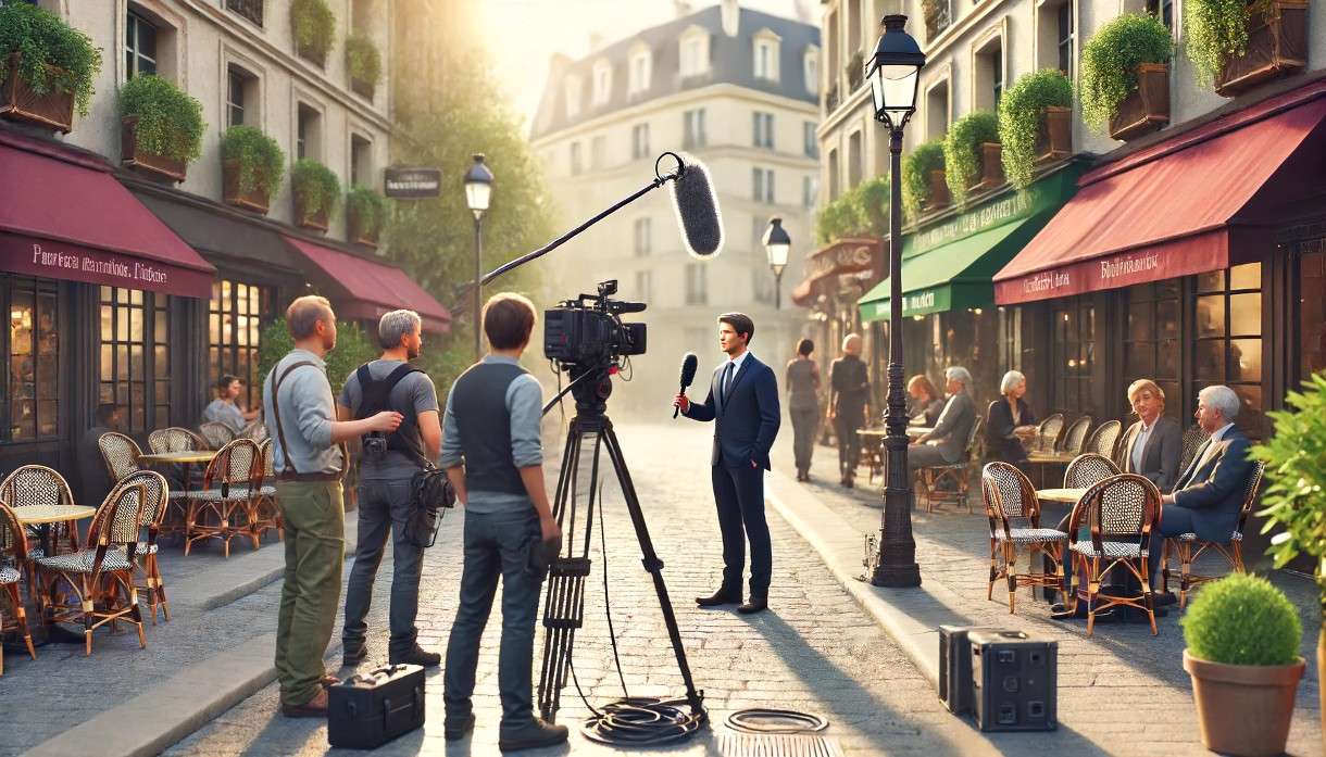 Europas Fernsehsender sezieren die französische Politikkrise
