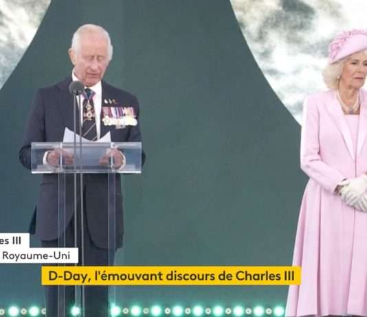 80 Jahre nach der Landung in der Normandie: Charles III. hält bewegende Rede CharlesIII_Camilla_D-Day_ScreenFI