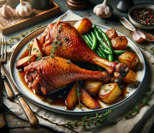 Confit de Canard: Ein Klassiker der französischen Küche Confit-de-Canard