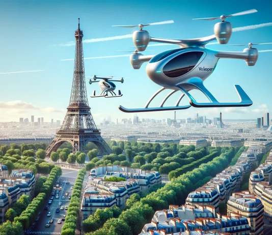 Paris 2024: Wie der Traum von den fliegenden Taxis platzt Illustration_Volocity