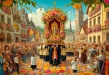 Fête-Dieu in Frankreich und Fronleichnam in Deutschland: Geschichte und Bedeutung Fete-Dieu_Fronleichnam