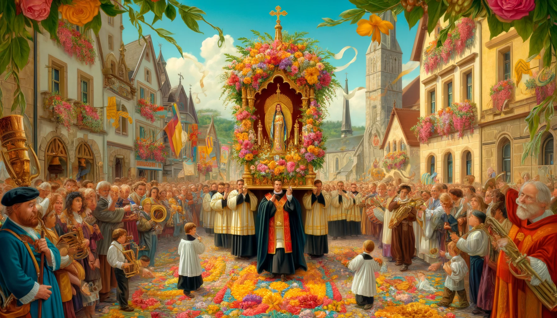 Fête-Dieu in Frankreich und Fronleichnam in Deutschland: Geschichte und Bedeutung