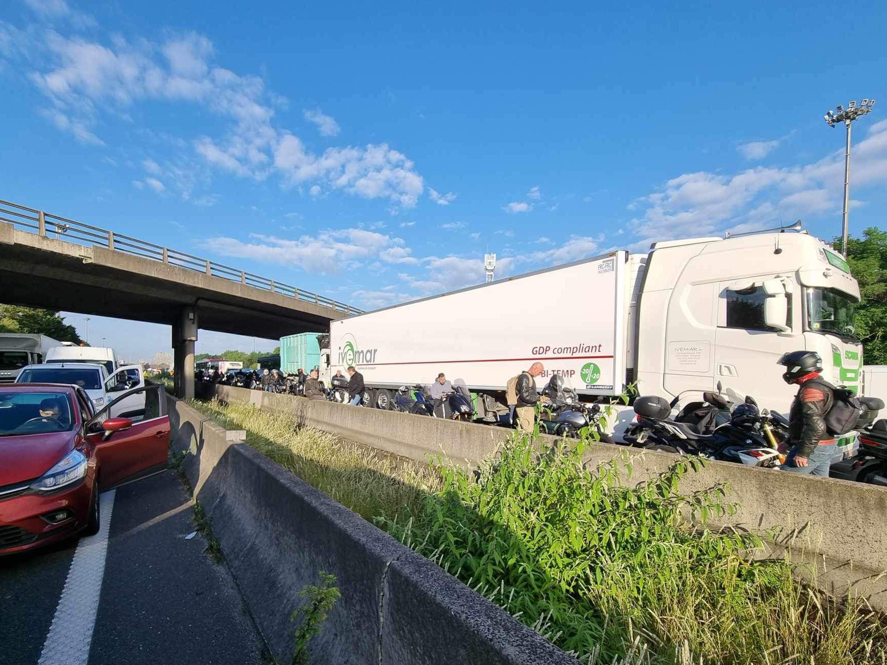 Verkehrschaos in der Île-de-France: Mehr als 455 km Staus am Donnerstagmorgen
