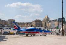 Der Himmel bebt: Atemberaubende Flugshow über Schloss Versailles Flugshow_Versailles