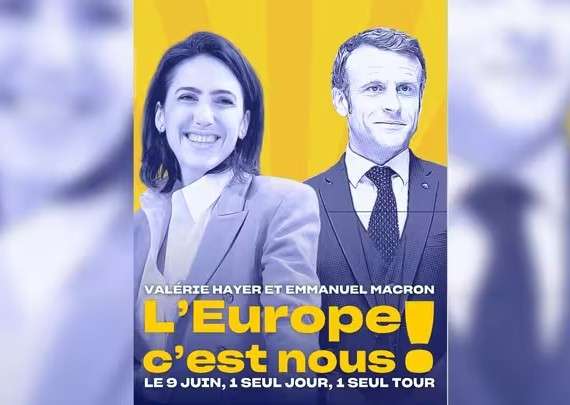 "L'Europe, c'est nous!" - Macron und Hayer mobilisieren vor der Europawahl