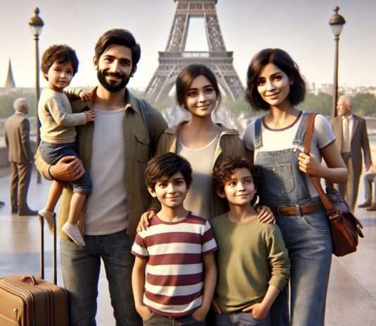 Frankreich und der Schatten der Ungleichheit – Herkunft wird immer häufiger zum Diskriminierungsgrund Illustration_Migranten_in_Paris