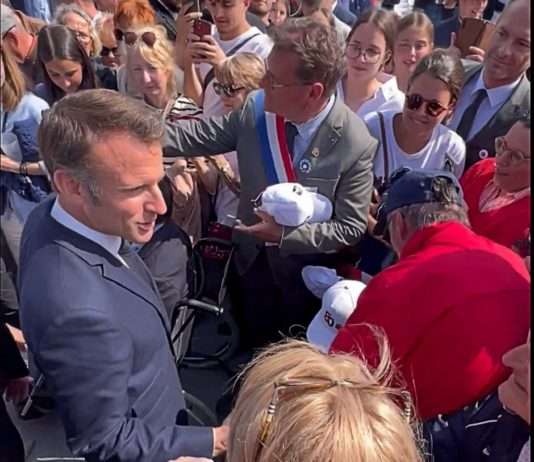 80 Jahre nach dem D-Day: Macron ehrt die Helden von damals und heute Macron_D-Day_ScreenX