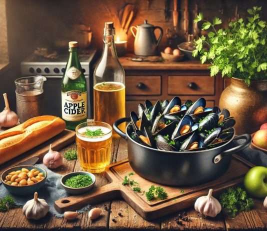 Moules à la Normande: Eine Delikatesse der Normandie Moules-a-la-Normande