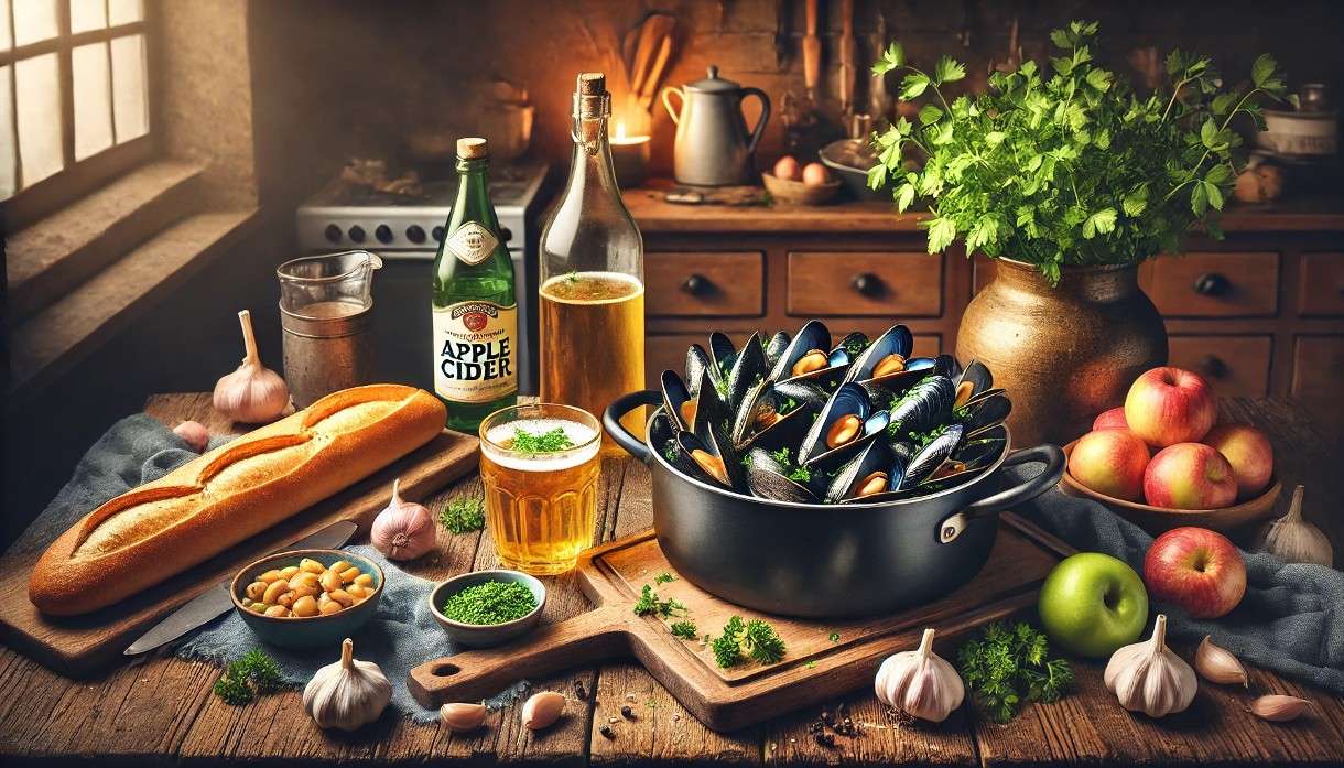 Moules à la Normande: Eine Delikatesse der Normandie