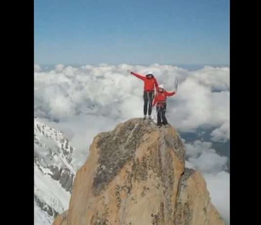 Paris 2024: Die Olympische Flamme erobert den Mont-Blanc Olympisches_Feuer_MontBlanc_ScreenX