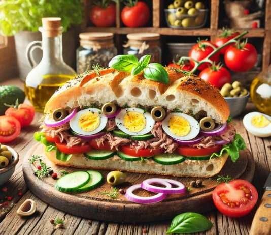 Pan Bagnat: Ein Kulinarisches Juwel des Südens Pan_Bagnat