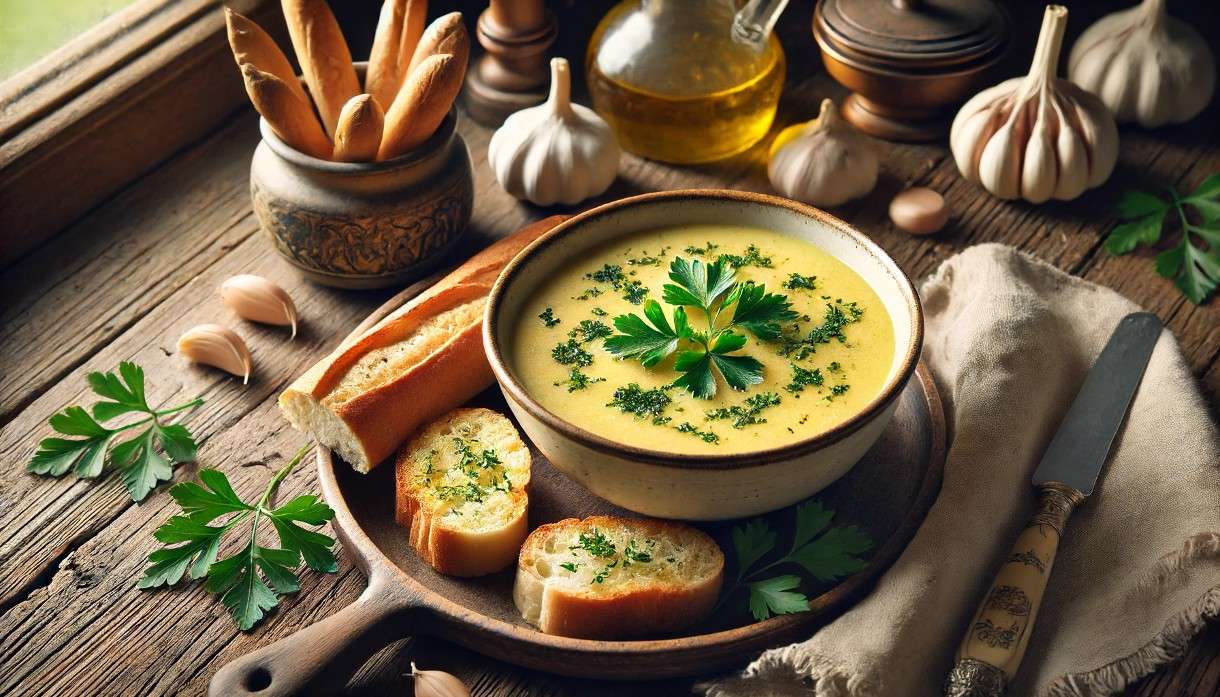 La Soupe à l'Ail de Milly-la-Forêt: Ein kulinarischer Schatz aus der französischen Region