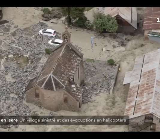 Ein Alpen-Dorf im Ausnahmezustand: Unwetter führt zu Evakuierungen und Zerstörung Unwetter_Isere_ScreenF2