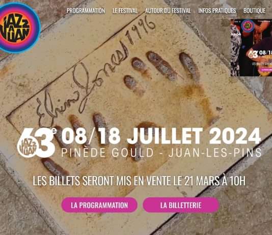 Der „Walk of Fame“ von Juan-les-Pins erstrahlt im Glanz neuer Jazz-Legenden Jazzfestival_Juan-les-Pins_Screen