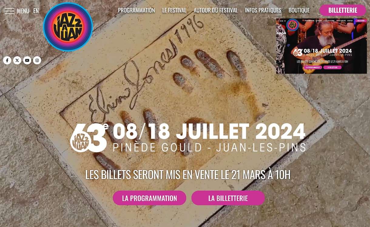 Der „Walk of Fame“ von Juan-les-Pins erstrahlt im Glanz neuer Jazz-Legenden