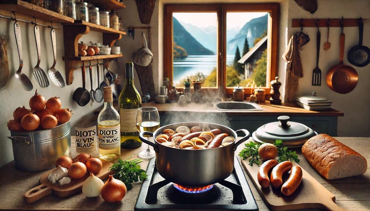 Diots au Vin Blanc d'Annecy: Eine Köstlichkeit aus den französischen Alpen