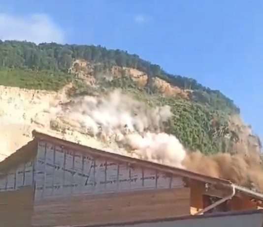 Riesiger Felssturz im Departement Isère – bisher keine Opfer gefunden Felssturz_Isere_ScreenX