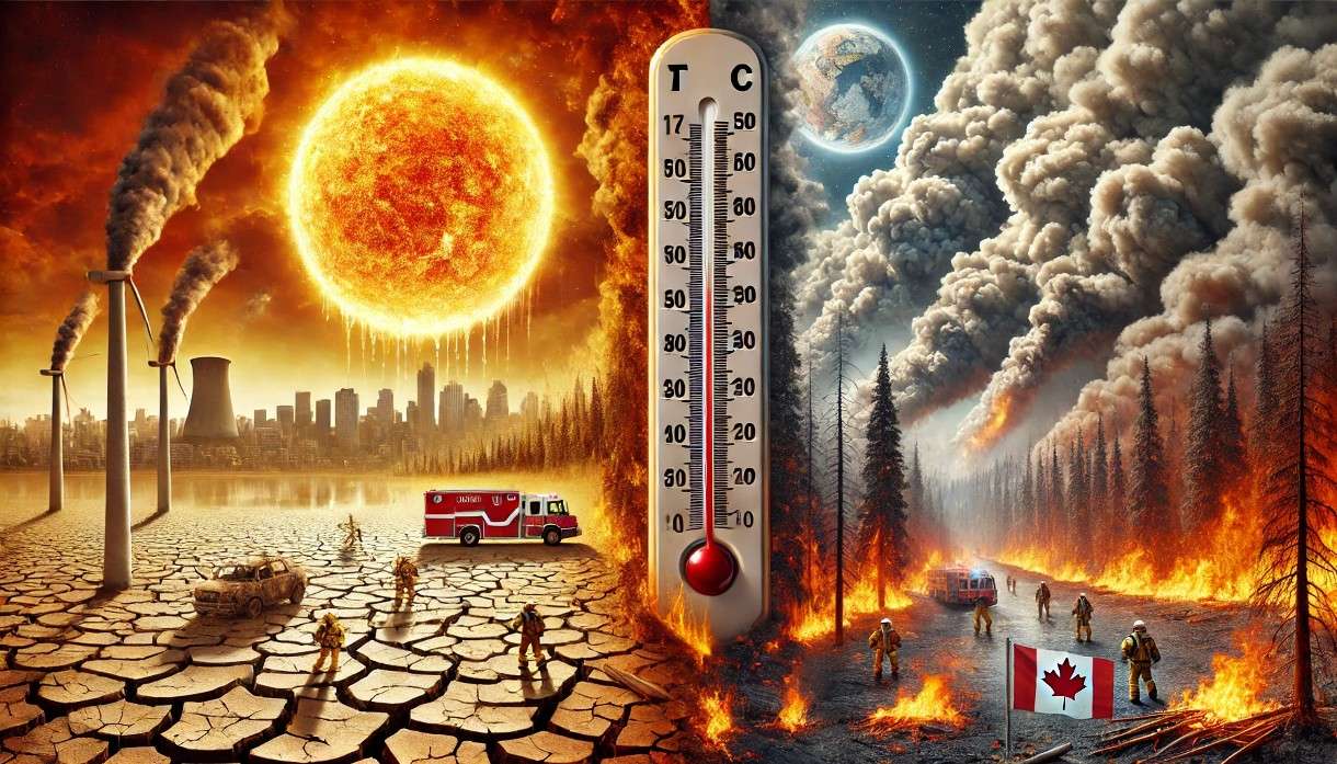 Rekordhitze und Waldbrände: Noch ein alarmierender Weckruf