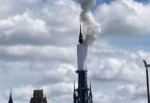 Feuer im Dachstuhl der Kathedrale Notre-Dame von Rouen: Ein schwerer Schlag für die Stadt Brand_Rouen