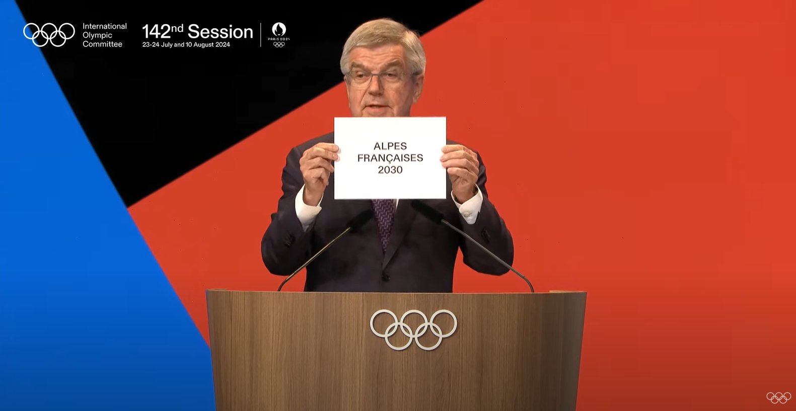 Frankreich erhält "unter Vorbehalt" die Olympischen Winterspiele 2030