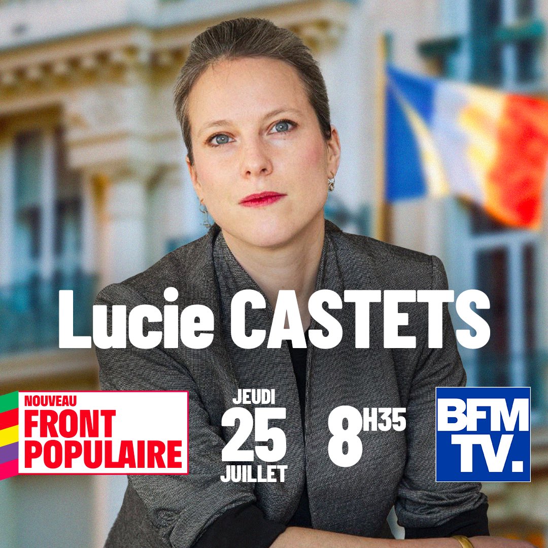 Lucie Castets: "Unser Ziel ist Matignon"