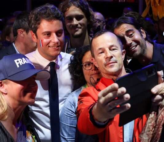 Was machen die Minister der zurückgetretenen Regierung während der Olympischen Spiele? Attal_Olympia